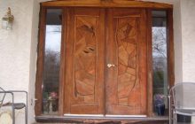 estilos de puertas de madera